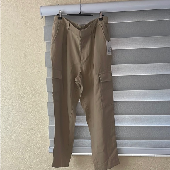 a new day Pants - a new day Tan Ankle Cropped Pants